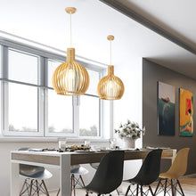 Suspension en Bois Artisanale Design Naturel 3