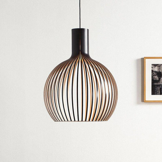 Suspension en Bois Artisanale Design Naturel 5