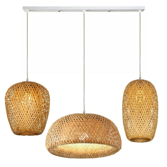 Suspension en Rotin Boho pour Intérieur 11