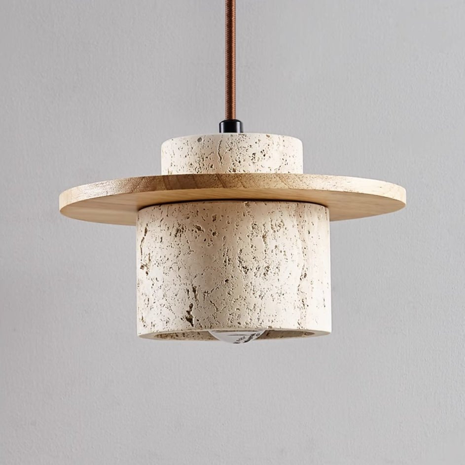 Suspension en Travertin Naturel pour Intérieur 3