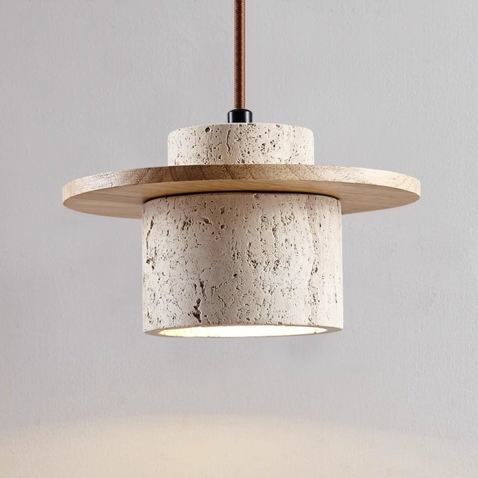 Suspension en Travertin Naturel pour Intérieur 5