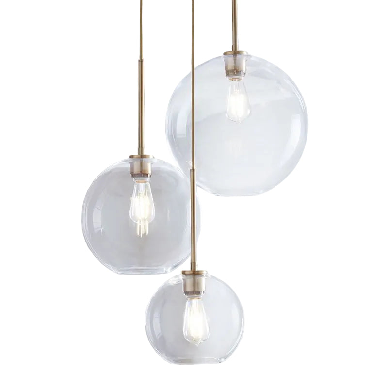 Suspension en Verre Sphérique Moderne 0