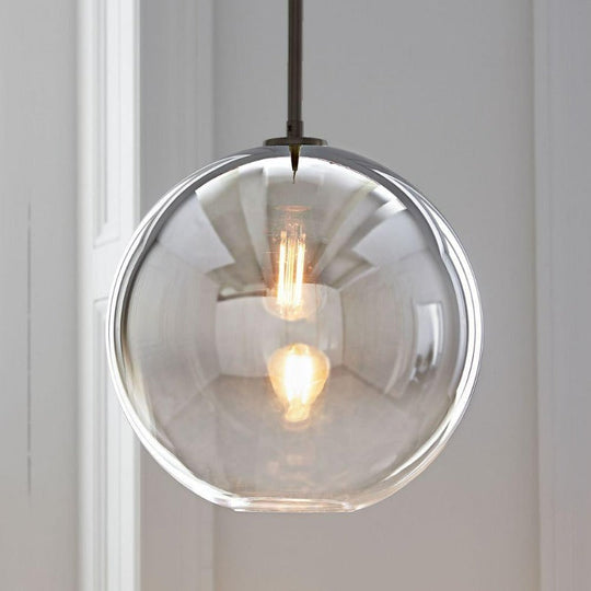 Suspension en Verre Sphérique Moderne 11