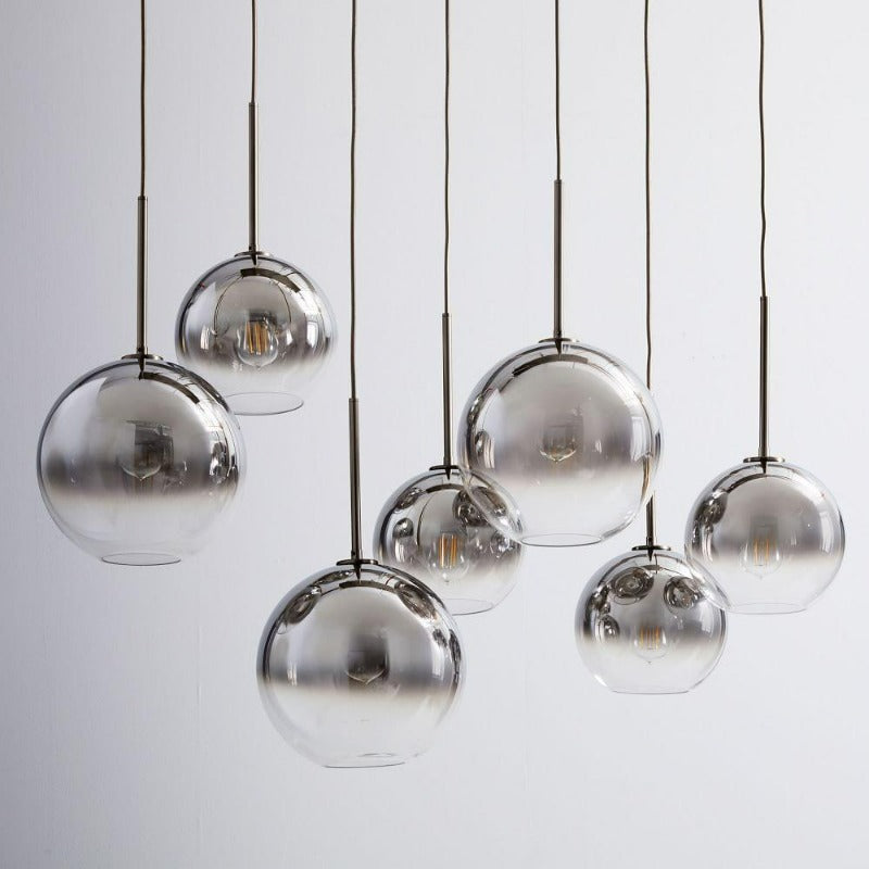 Suspension en Verre Sphérique Moderne 2