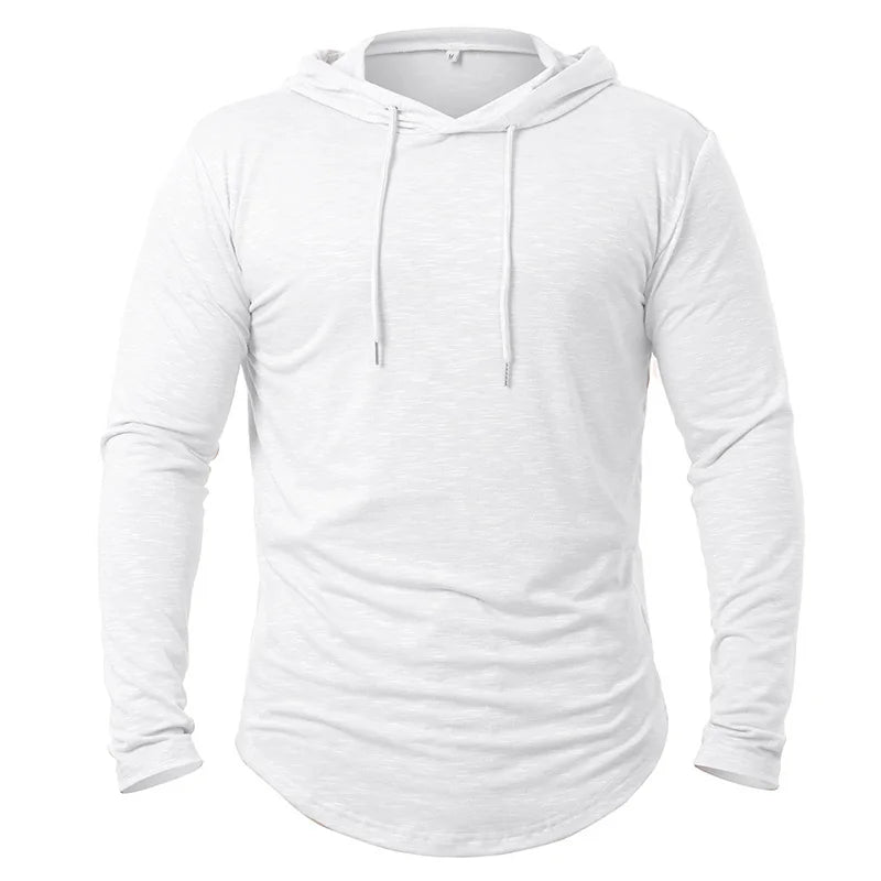 Sweat À Capuche Homme Léger En Polyester Pour Activités Sportives 10
