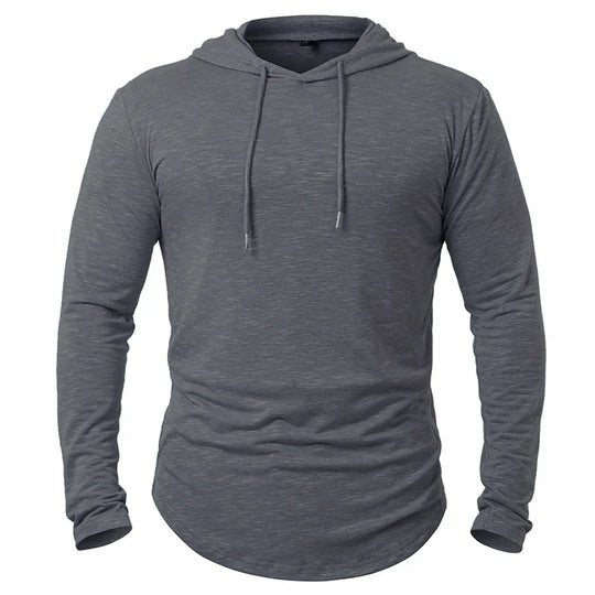 Sweat À Capuche Homme Léger En Polyester Pour Activités Sportives 9