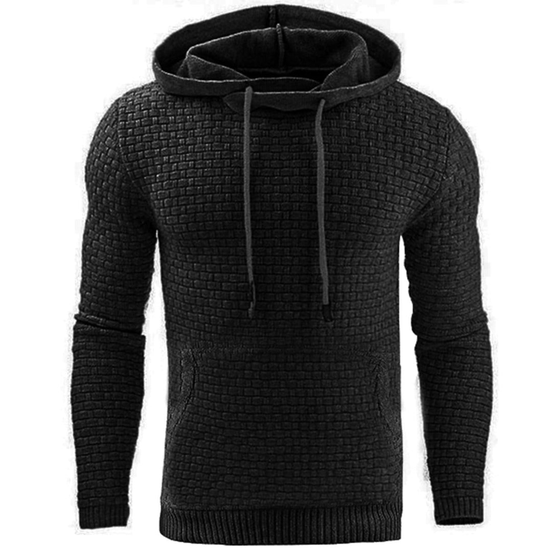 Sweat à Capuche Homme Polyvalent en Coton et Polyester 1