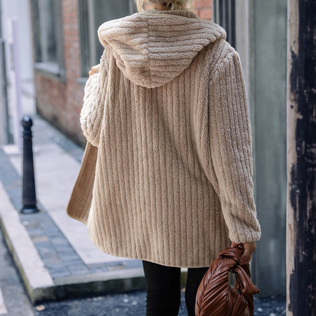 Sweat à Capuche Tricoté pour Femmes Confortable 4