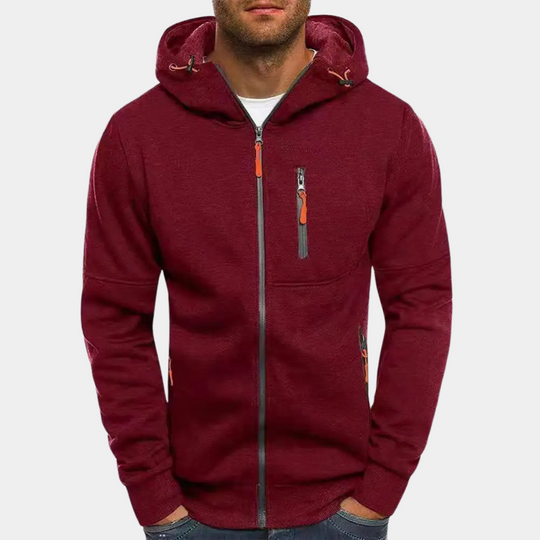 Sweat à Capuche pour Hommes avec Fermeture Éclair 10