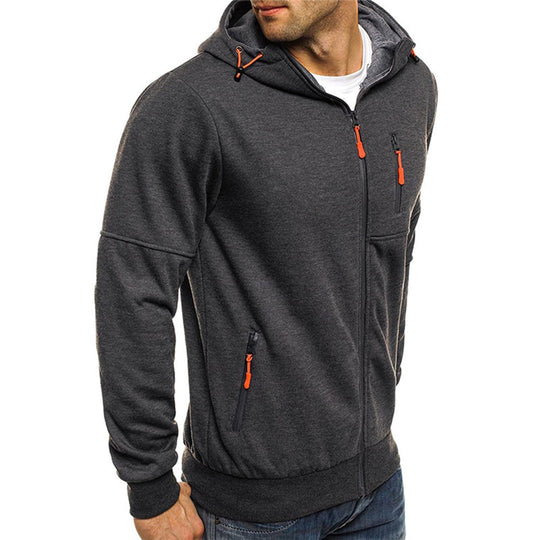 Sweat à Capuche pour Hommes avec Fermeture Éclair 2