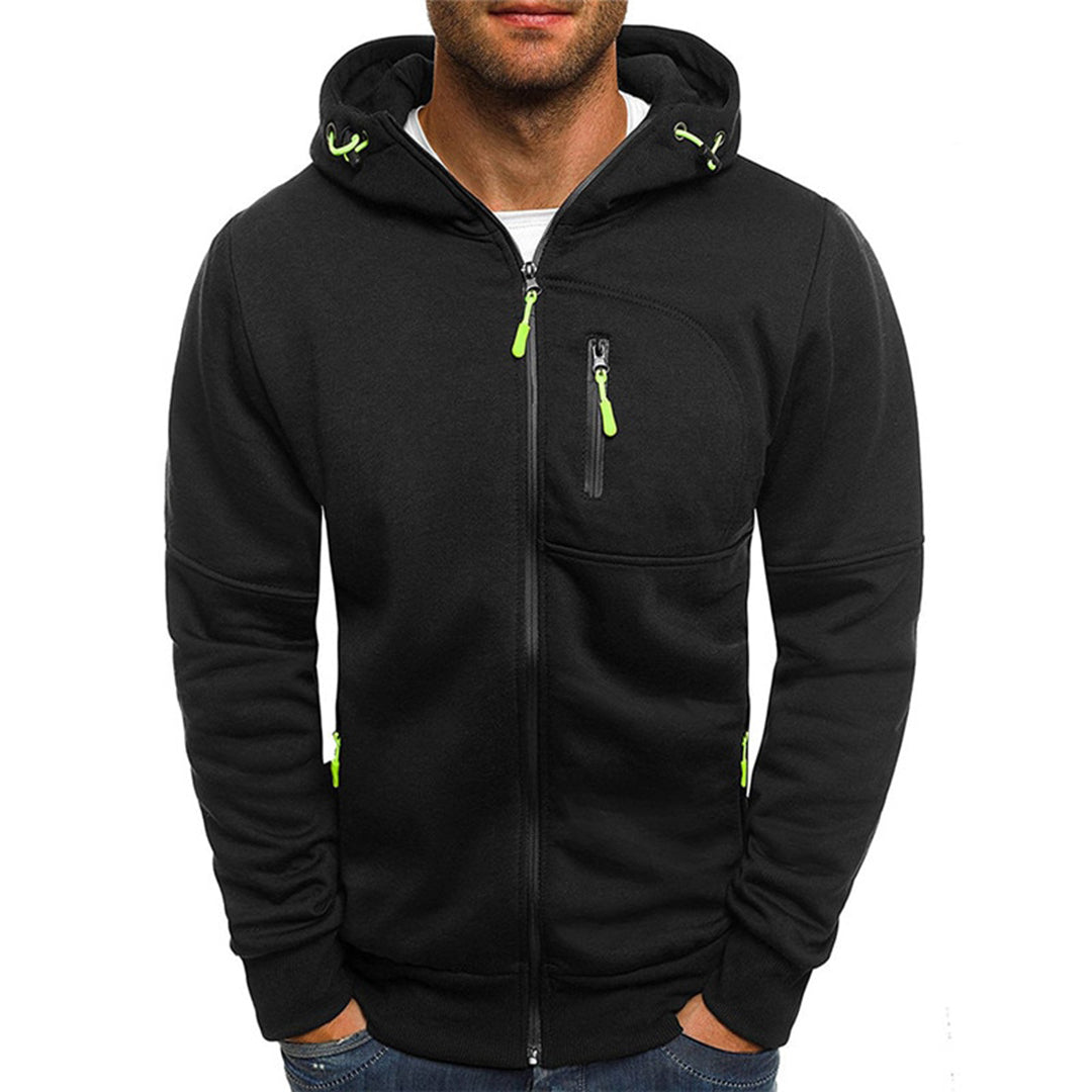 Sweat à Capuche pour Hommes avec Fermeture Éclair 4
