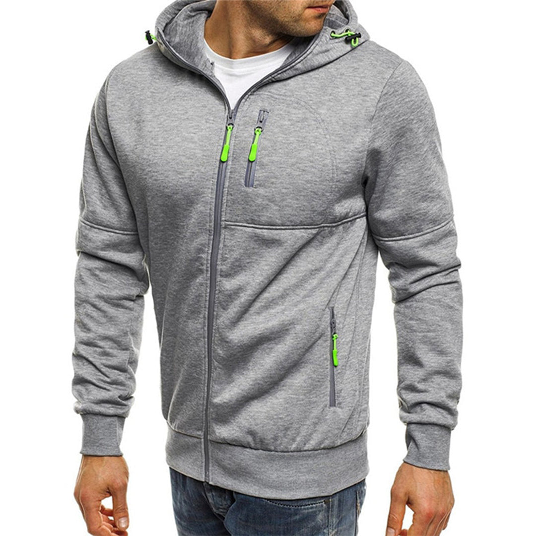 Sweat à Capuche pour Hommes avec Fermeture Éclair 6