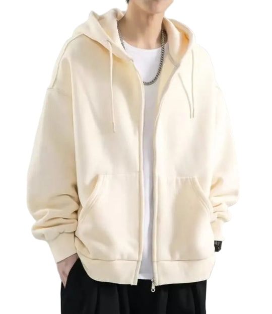 Sweat à Capuche pour Hommes en Coton - Coupe Ample 0
