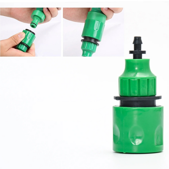 Système d'Arrosage Automatique Goutte à Goutte avec Minuterie Programmable pour Jardin 8