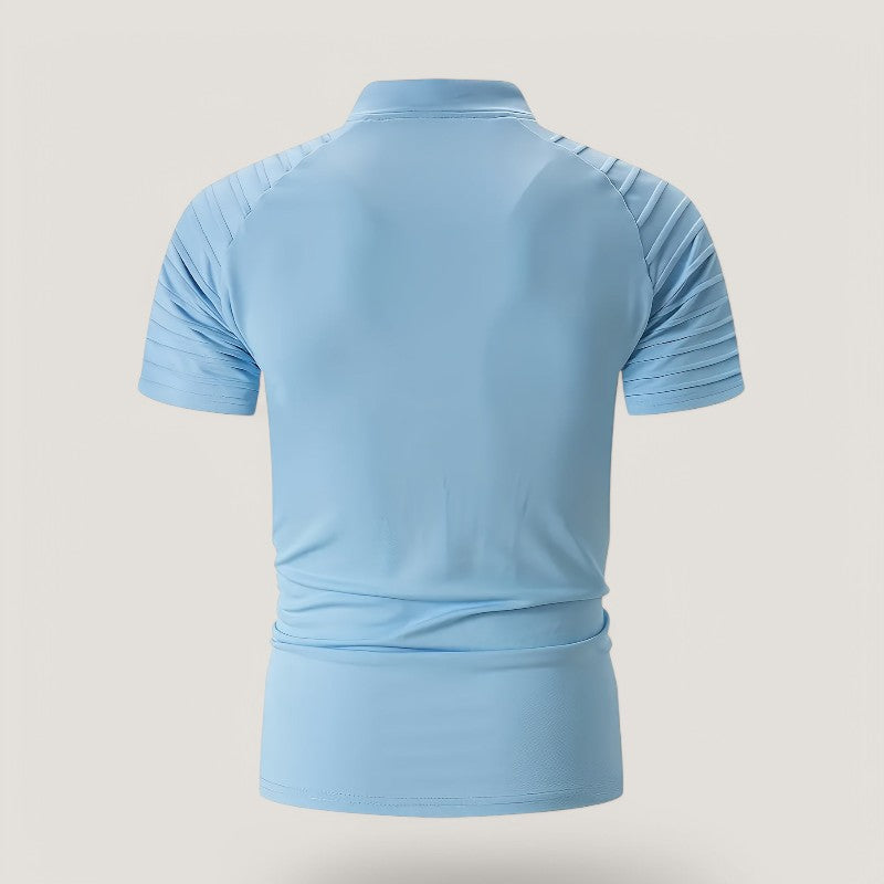 T-Shirt Homme Casual à Rayures Été Polyester Manches Raglan 2
