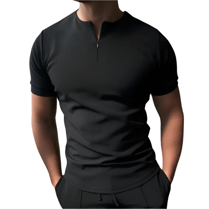T-shirt Basique Confortable pour Hommes en Polyester 0