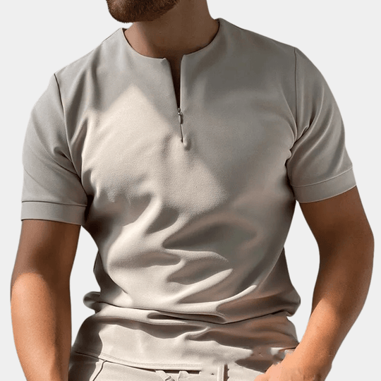 T-shirt Basique Confortable pour Hommes en Polyester 1