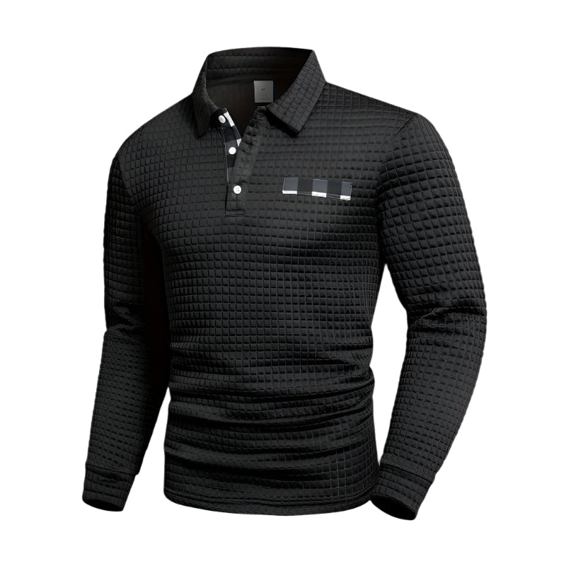 T-shirt Long à Rayures pour Homme en Polyester et Élasthanne 0