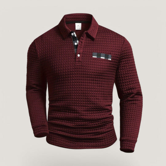 T-shirt Long à Rayures pour Homme en Polyester et Élasthanne 1