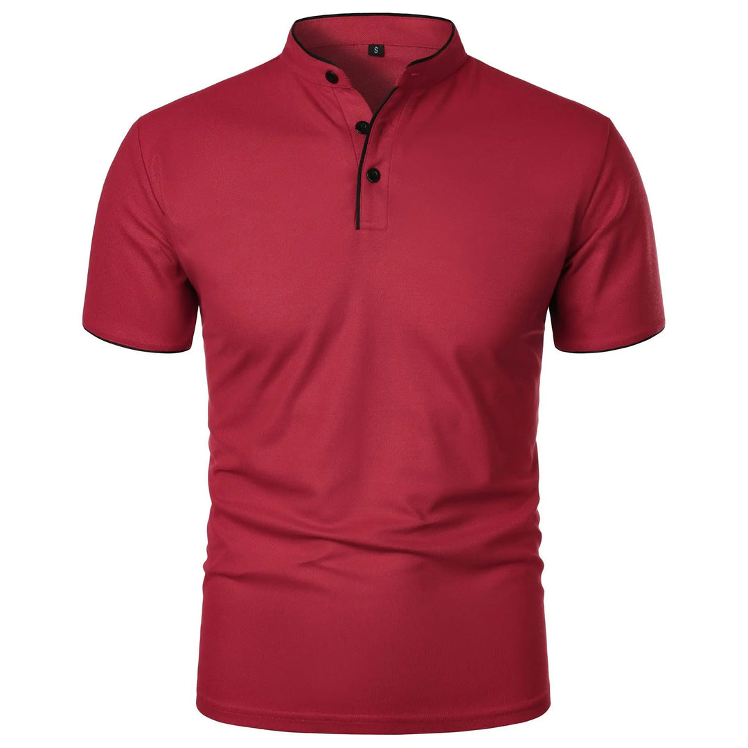 T-shirt Polo Homme à Manches Courtes Casual 10