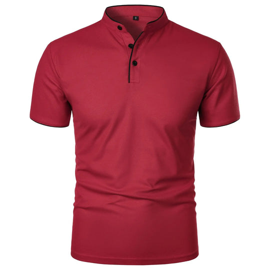 T-shirt Polo Homme à Manches Courtes Casual 10