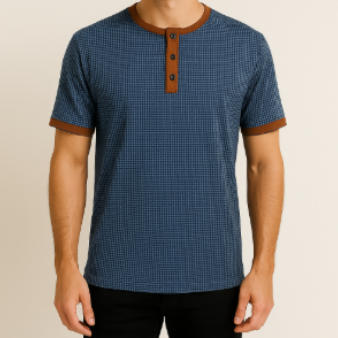 T-shirt Vintage pour Hommes à Manches Longues 1