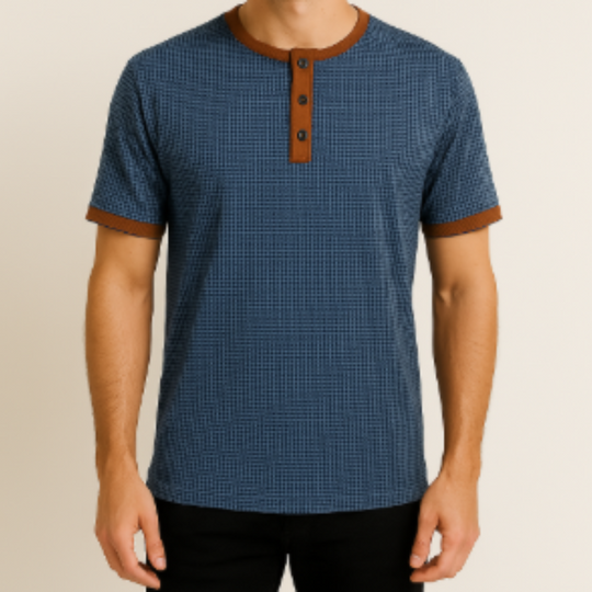 T-shirt Vintage pour Hommes à Manches Longues 1