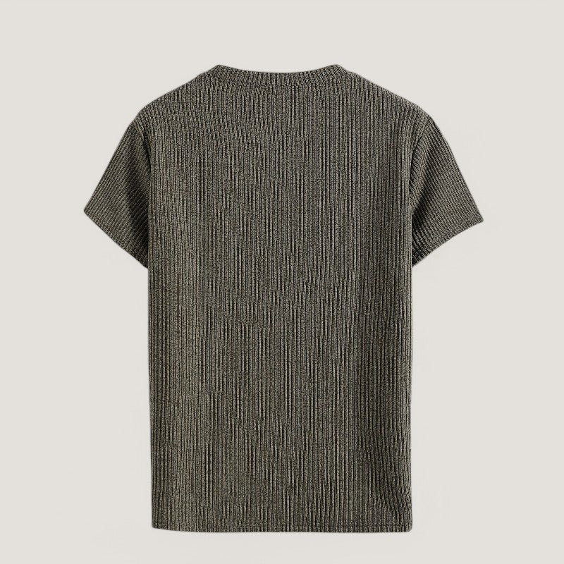 T-shirt à Manches Courtes en Jacquard pour Homme 5