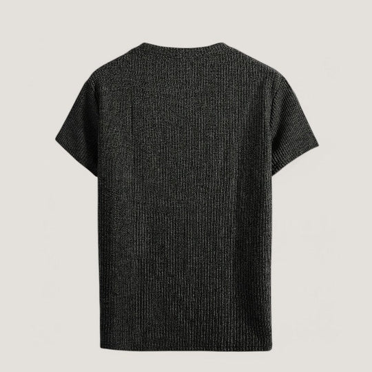 T-shirt à Manches Courtes en Jacquard pour Homme 8