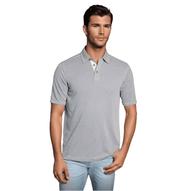 T-shirt de Golf à Manches Longues pour Homme en Coton 0