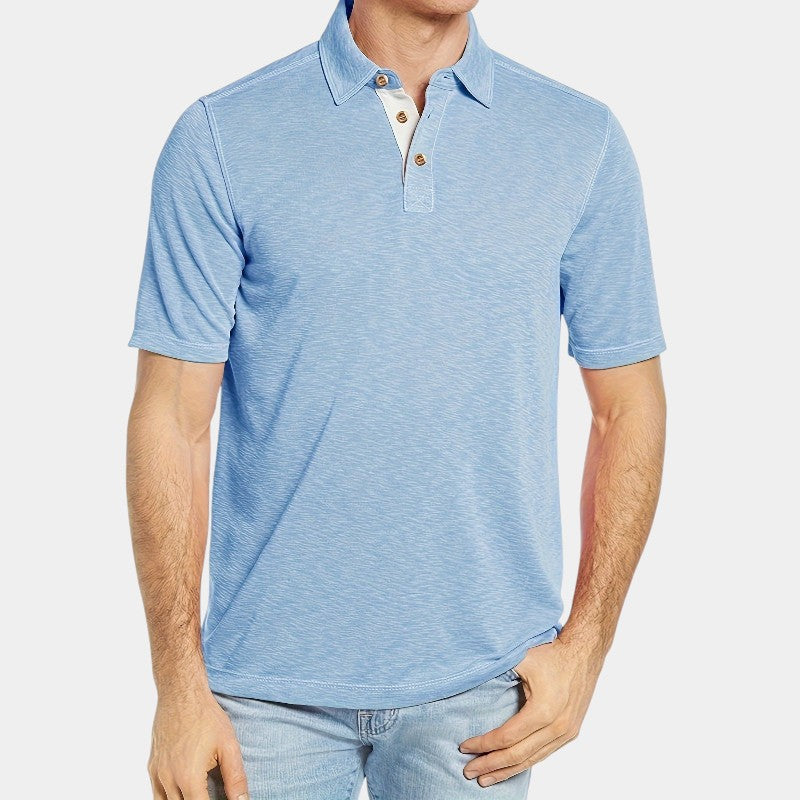 T-shirt de Golf à Manches Longues pour Homme en Coton 3