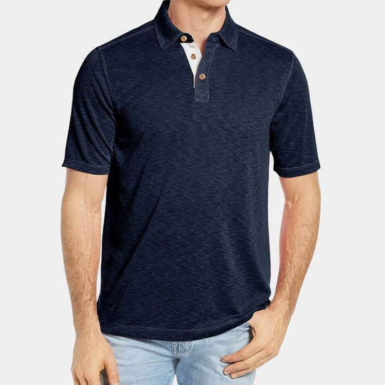 T-shirt de Golf à Manches Longues pour Homme en Coton 4