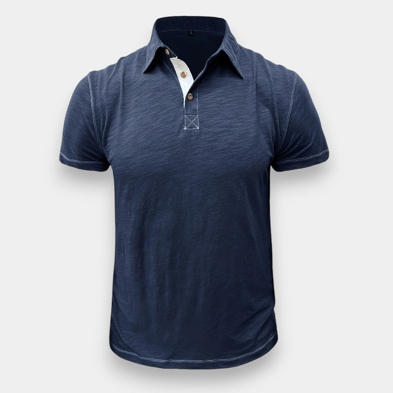 T-shirt de Golf à Manches Longues pour Homme en Coton 6