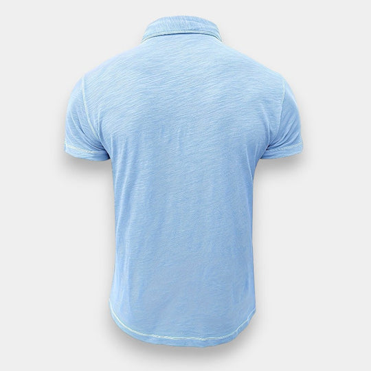 T-shirt de Golf à Manches Longues pour Homme en Coton 7