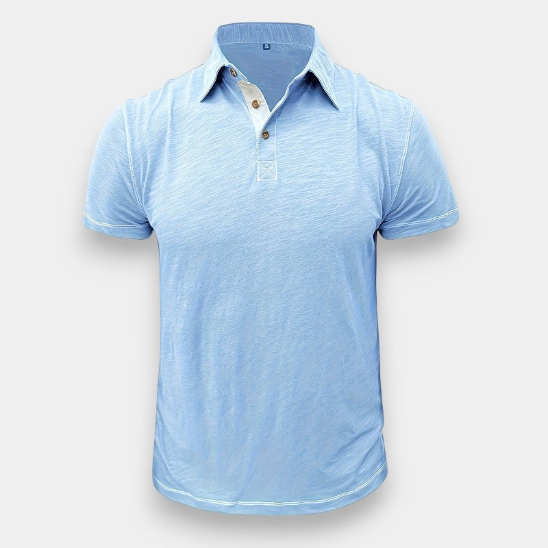 T-shirt de Golf à Manches Longues pour Homme en Coton 8