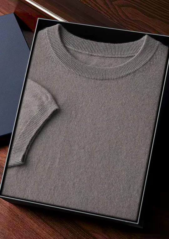 T-shirt pour hommes à col rond en coton 12