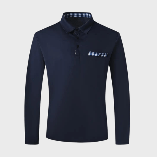 T Shirt Homme Manches Longues Polyvalent Polyester 6