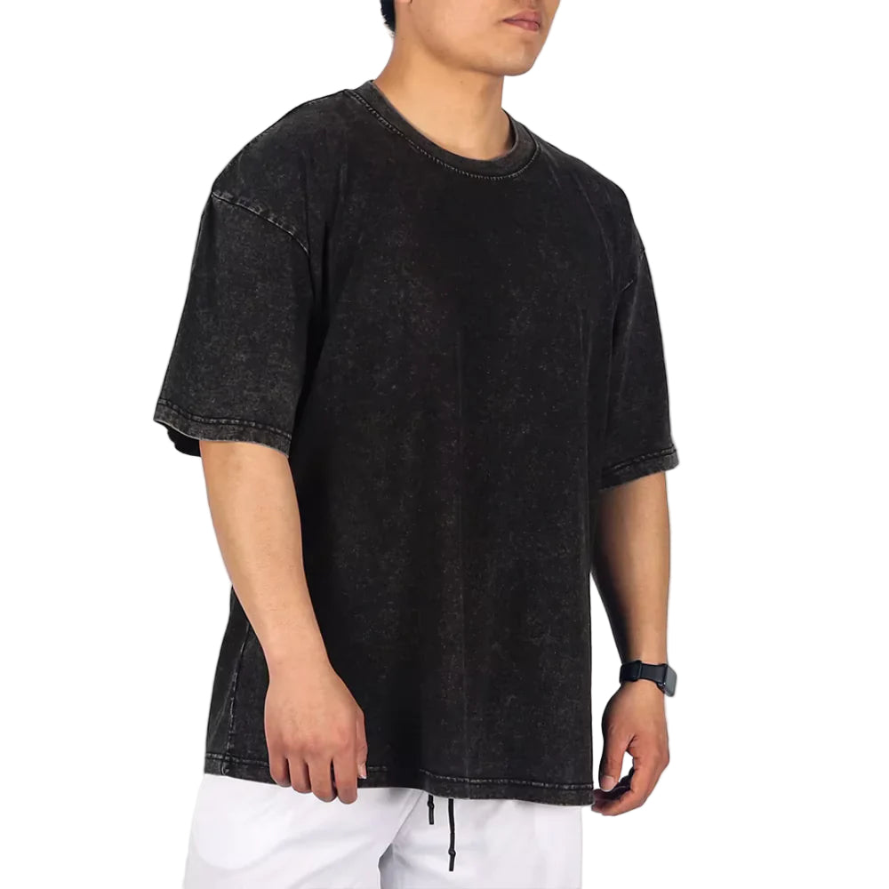 T Shirt Homme Oversize Style Urbain Vintage 0
