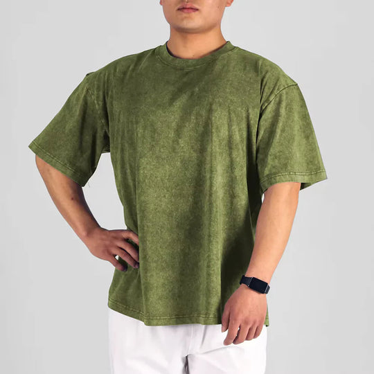 T Shirt Homme Oversize Style Urbain Vintage 4