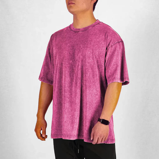 T Shirt Homme Oversize Style Urbain Vintage 5