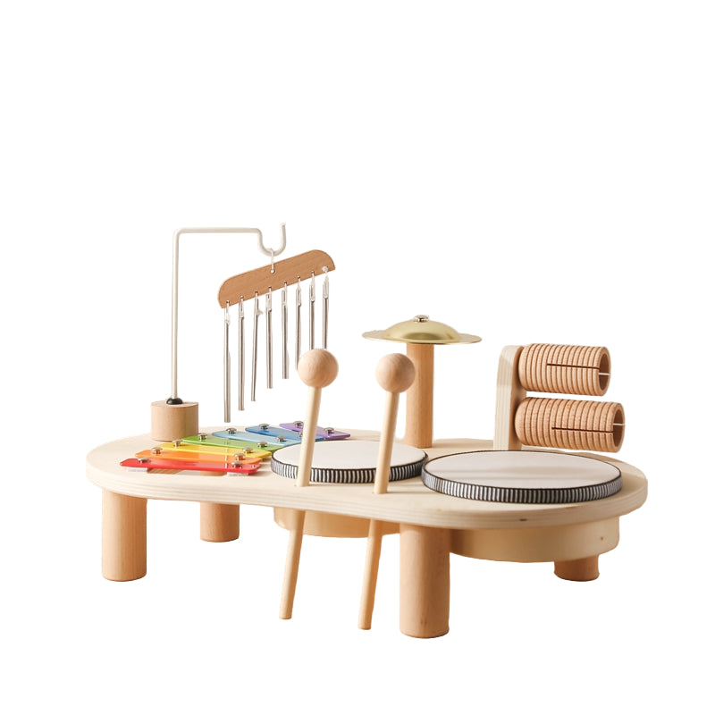 Table Musicale Enfantine Avec Instruments Variés 0