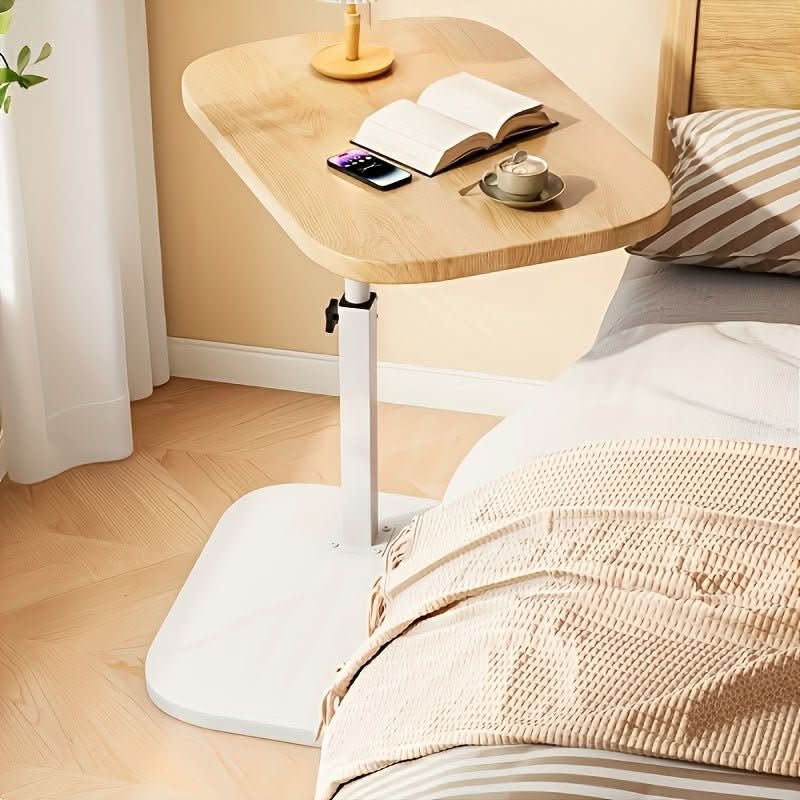 Table d'appoint Réglable Moderne Bout de Canapé Design Polyvalent 2