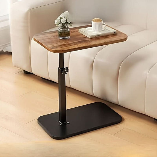 Table d'appoint Réglable Moderne Bout de Canapé Design Polyvalent 5