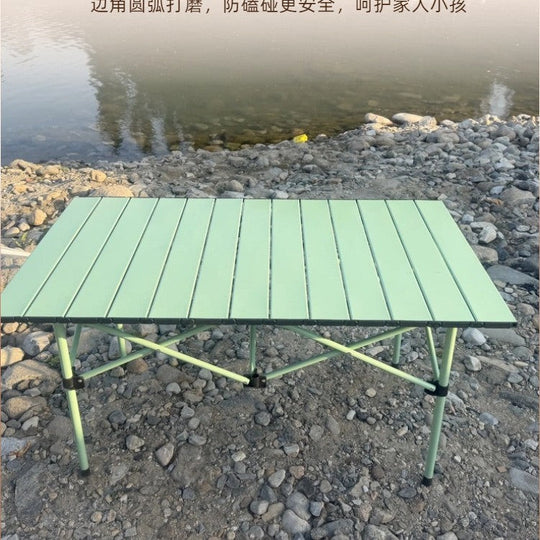Table d'extérieur pliante portable pour activités en plein air 6