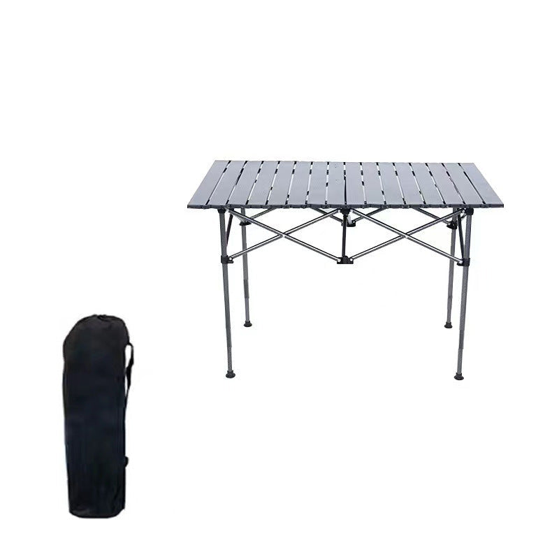 Table de Camping Pliante Portable pour Extérieur - Idéale pour Pique-Niques et Barbecues 0