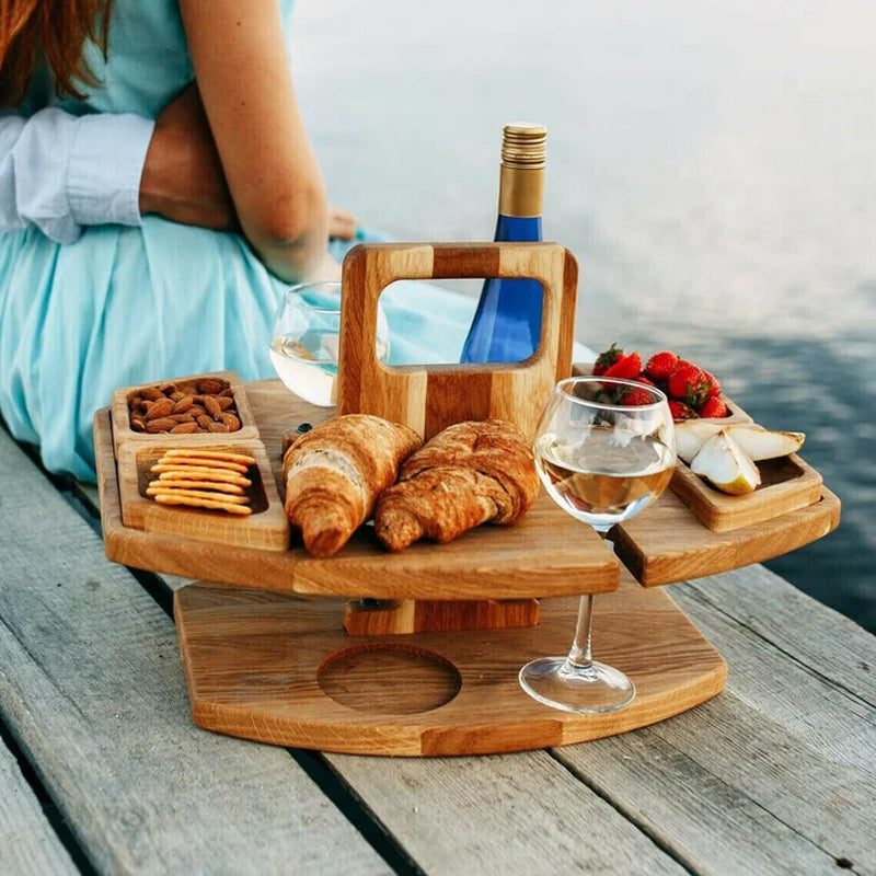 Table de Pique-Nique Portable pour Vin 2