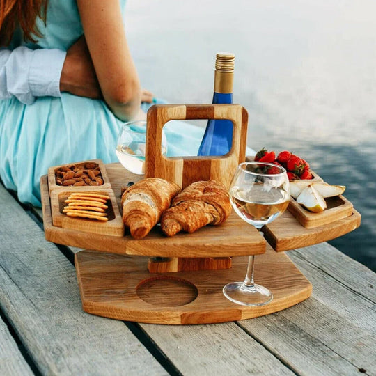 Table de Pique-Nique Portable pour Vin 2