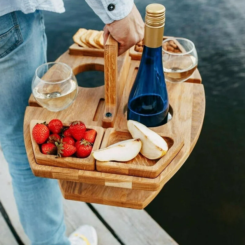 Table de Pique-Nique Portable pour Vin 3