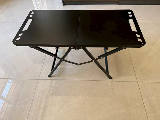 Table multifonctionnelle pliante stable et pratique pour intérieur et extérieur 0