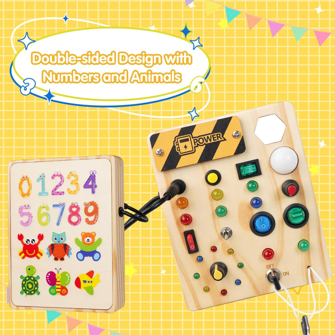 Tableau Interactif Montessori pour Tout-Petits 1